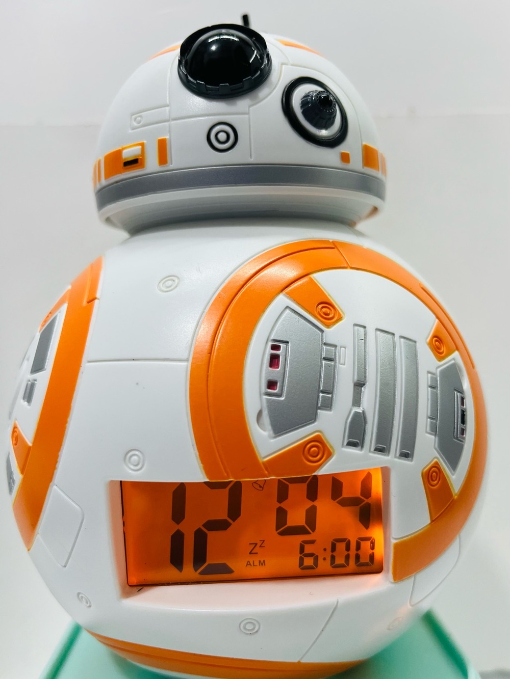 Star Wars BB‑8 Orange and White Digital Alarm Clock